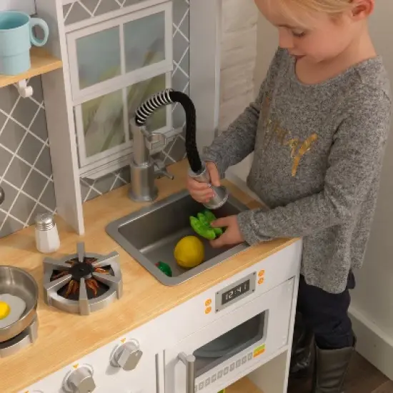 Kidkraft Let's Cook Wooden Play Kitchen image {5}