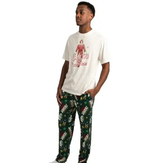 Elf Santa I Know Him Men's 2-Pack Pajama Set image {2}