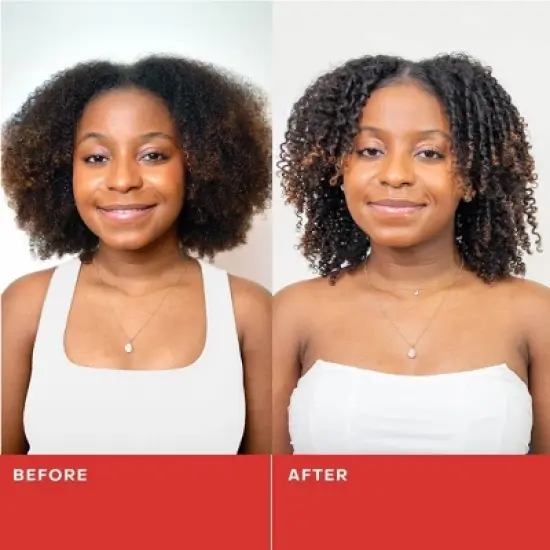 SheaMoisture Curl Stretch Multi-Tasking Volume Cream Kalahari Melon Oil & Marula Oil Infused with Hyaluronic Serum for Type 4 Hair - 11 fl oz image {9}