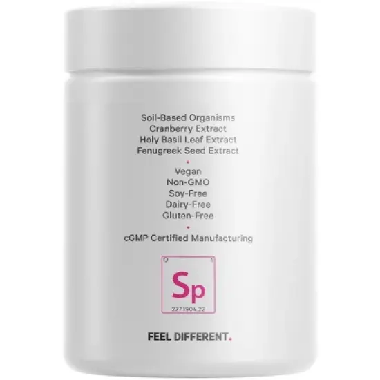 Codeage Women's SBO Probiotic 50 Billion CFU + Whole Food Prebiotics Supplement - 60ct image {9}