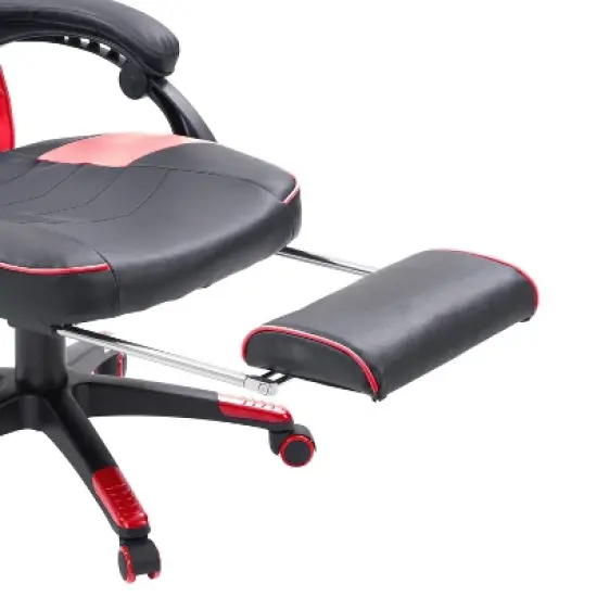 Doom Gaming Chair Black and Red - CorLiving image {7}