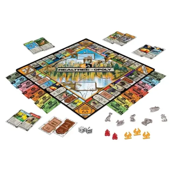 MasterPieces Opoly Family Board Games - RealTree Opoly image {2}