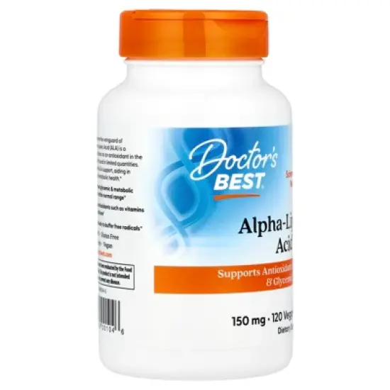 Doctor's Best Alpha-Lipoic Acid 150, 150 mg, 120 Veggie Caps image {3}