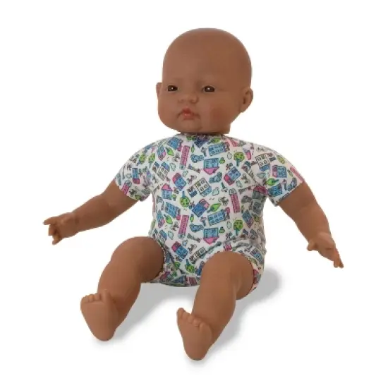 Miniland Educational Soft Body Dolls, 15-3/4", Neighborhood Shirt image {1}