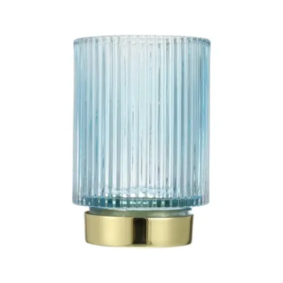 Unique Bargains Glass Cosmetic Makeup Brush Holder 1 Pc image {7}