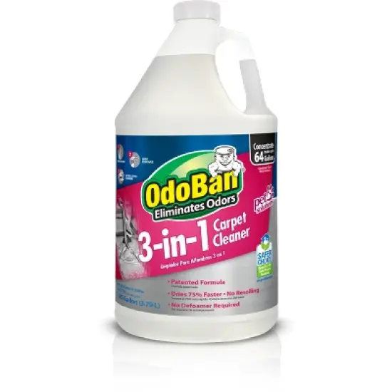 OdoBan 3-in-1 Carpet Cleaner, 1 Gallon image {3}