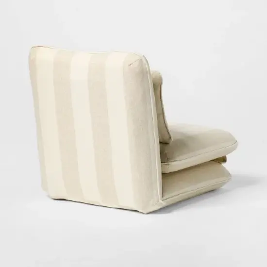 Teen Floor Lounge Chair Cream - Threshold&trade; designed with Studio McGee image {3}