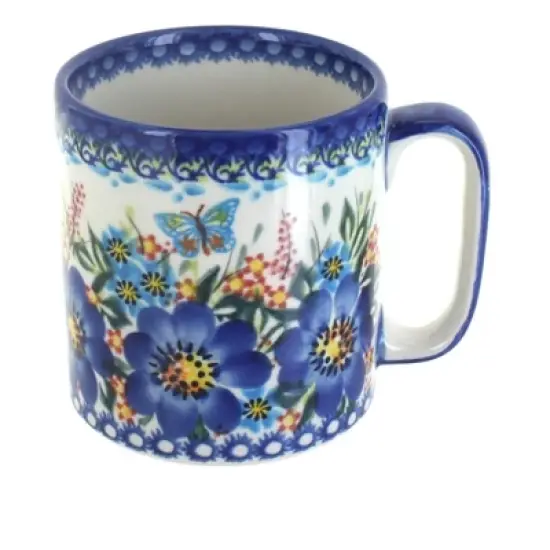 Blue Rose Polish Pottery Vena Mug image {12}