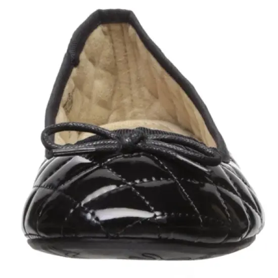 Alpine Swiss Womens Patent Leather Aster Slip On Ballet Flats image {3}