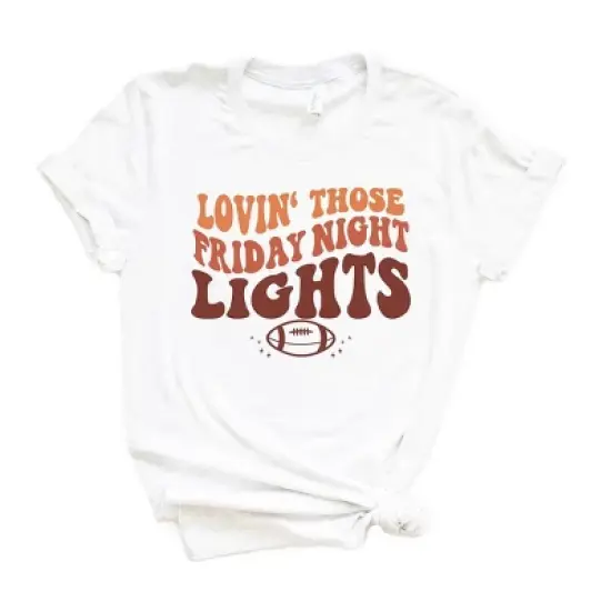 Simply Sage Market Women's Friday Night Lights Football Short Sleeve Graphic Tee image {4}