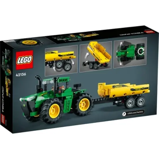 LEGO Technic John Deere 9620R 4WD Tractor Farm Toy 42136 image {3}