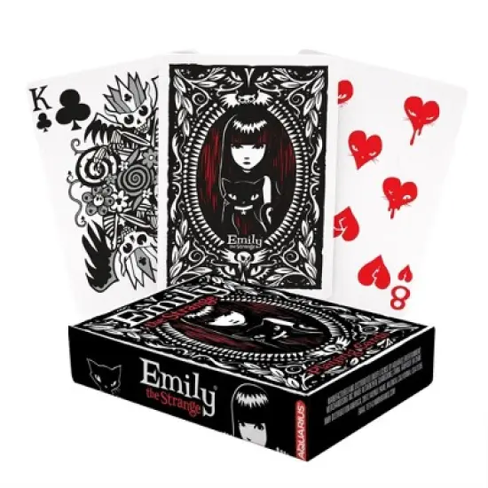 Aquarius Puzzles Emily The Strange Playing Cards image {6}
