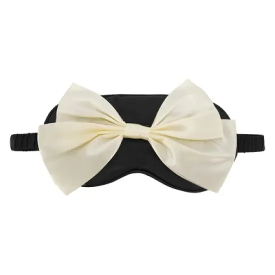 Unique Bargains Breathable Elastic Bow Sleep Mask 1 Pc image {8}