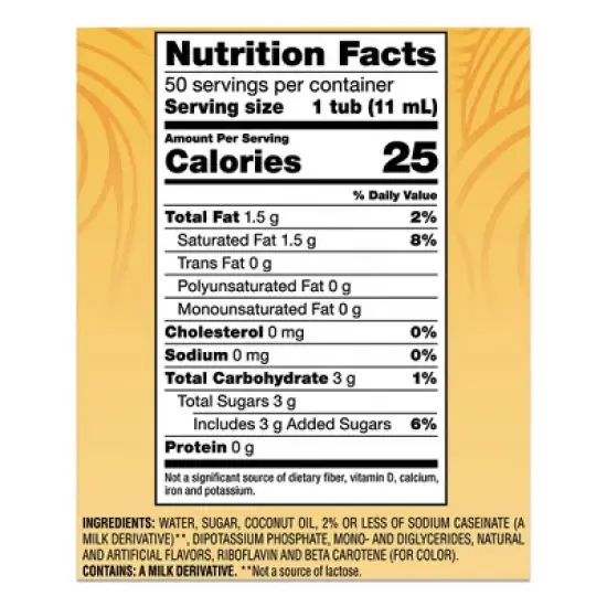 Coffee mate Liquid Coffee Creamer, Hazelnut, 0.38 oz Mini Cups, 50/Box image {2}