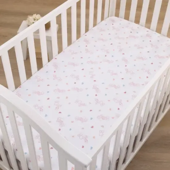 Disney Baby Minnie Mouse Fitted Crib Sheet image {3}