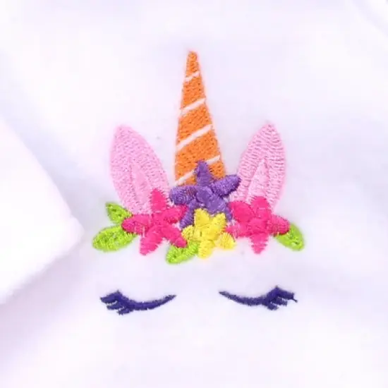 Sophia's - 15" Doll - Unicorn Hooded Fleece & Rainbow Leggings - White image {2}