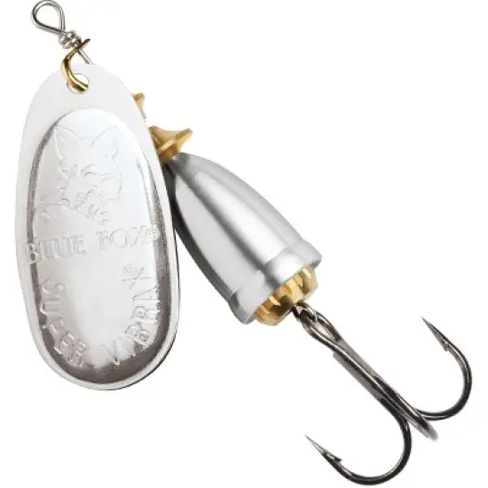 Blue Fox Classic Vibrax 6 Fishing Lure - Silver image {1}