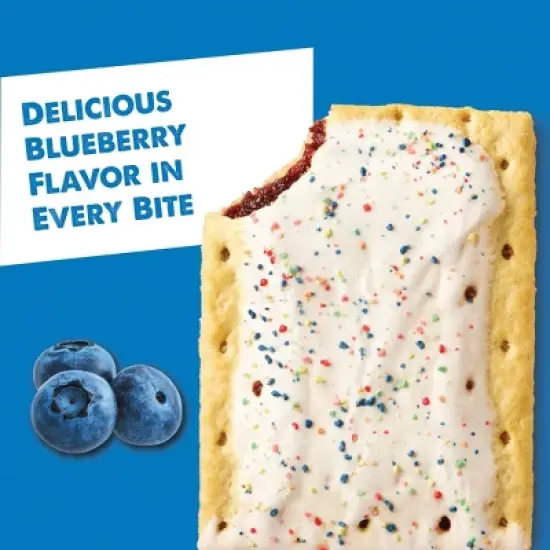 Pop-Tarts Frosted Blueberry Toaster Pastries - 8ct / 13.5oz image {4}
