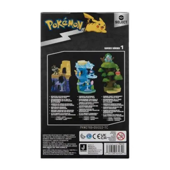 Pok&eacute;mon Select Undersea Environment Playset with Popplio and Horsea Mini Figures image {19}
