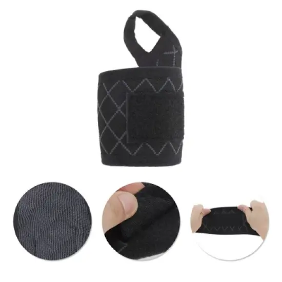 Unique Bargains Warm Sport Wristbands 12.99"x3.27" 1 Pair image {2}