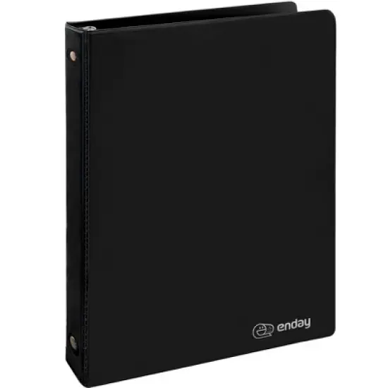 Enday 3-Ring View Binder With 2-Pockets image {7}