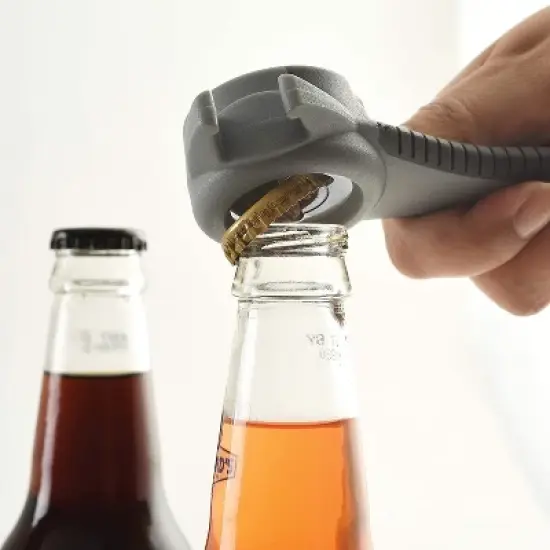 Norpro Jar Lid Gripper Opener and 5-in-1 Pop Can / Beer Bottle Opener Combo image {2}