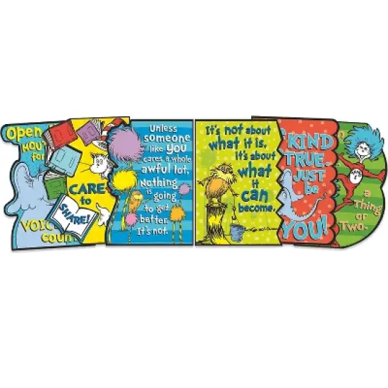 Eureka&reg; Dr. Seuss&trade; Die-Cut Poster Set image {2}