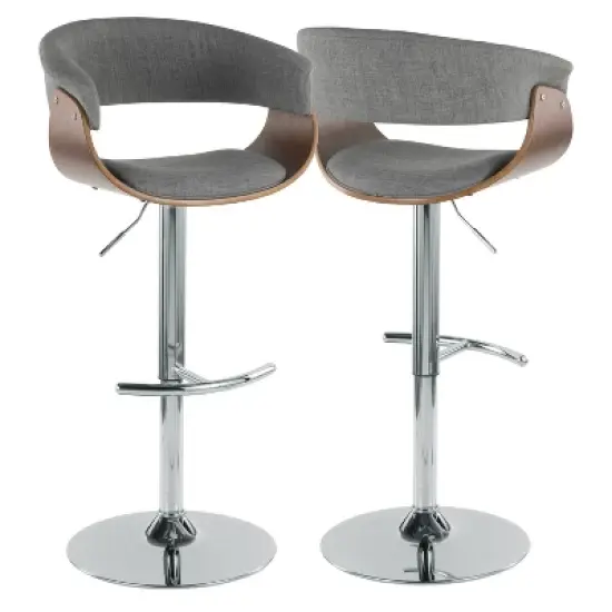Mod Mid - Century Modern Adjustable Barstool - Lumisource image {10}
