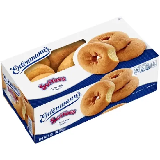 Entenmann's Soft'ees Plain Donuts - 12ct/17oz image {7}