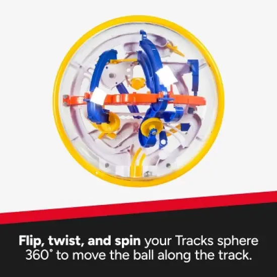 Rubik's Tracks 100 - 3D Gravity Maze and Puzzle Game with 100 Obstacle image {1}