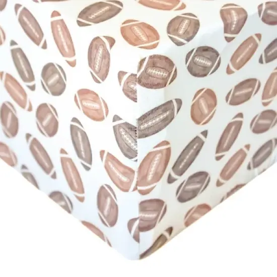 Copper Pearl Premium Crib Sheet - Blitz image {4}