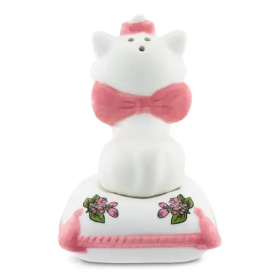 Silver Buffalo Disney The Aristocats Marie With Pillow Ceramic Salt and Pepper Shaker Set image {2}