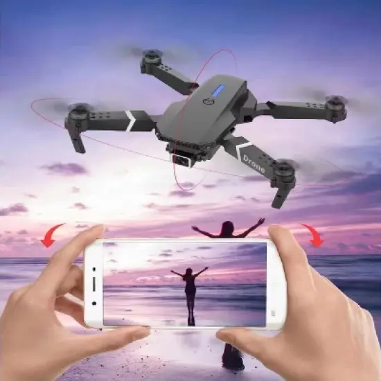 Myshle SMS Drone with 4K HD Camera Black image {6}