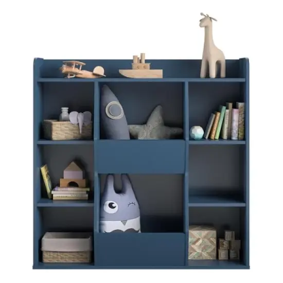RealRooms Jocelyn Kids Large Toy Storage Bookcase image {6}