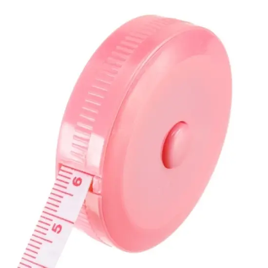 Unique Bargains Metric Inch Retractable Soft Dual Sided Measuring Tape 3 Pcs image {2}