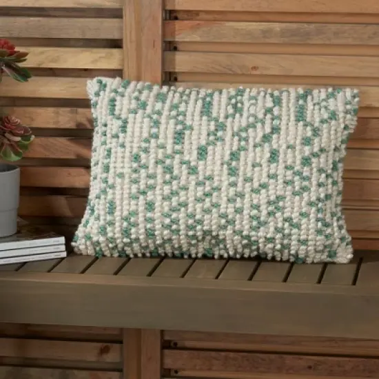 Indoor/Outdoor Dots Throw Pillow - Mina Victory image {1}