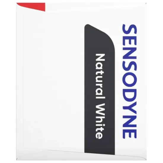 Sensodyne Natural White with Charcoal Sensitivity Toothpaste - 4oz/3ct image {5}