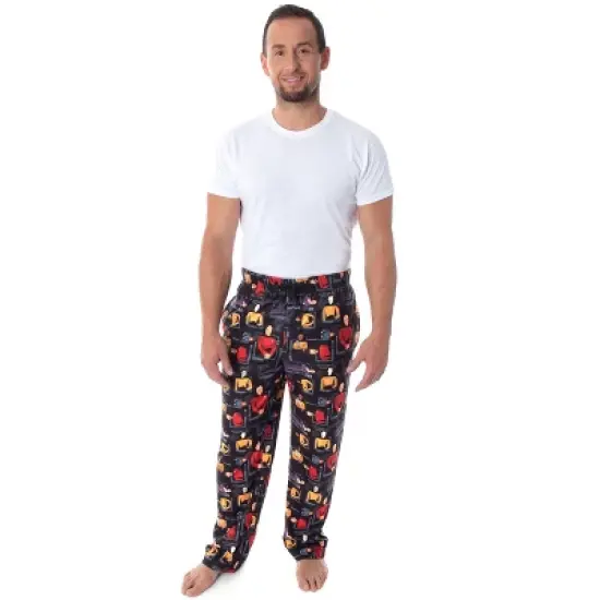 Star Trek The Next Generation Men's Allover Character Sleep Pajama Pants image {3}
