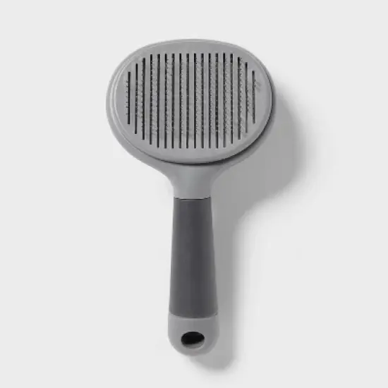 Self Clean Slicker Dog Brush Grooming Tool - M - up&up&trade; image {2}