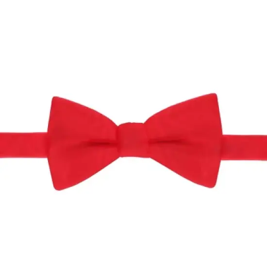 CTM Men's Self Tie Bow Tie and Pocket Square image {2}