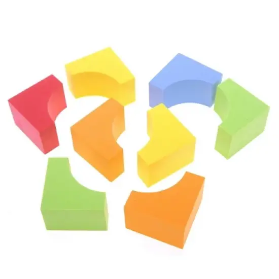 Insten 131 Piece Set Foam Building Blocks for Kids and Toddlers, Educational Toys image {3}