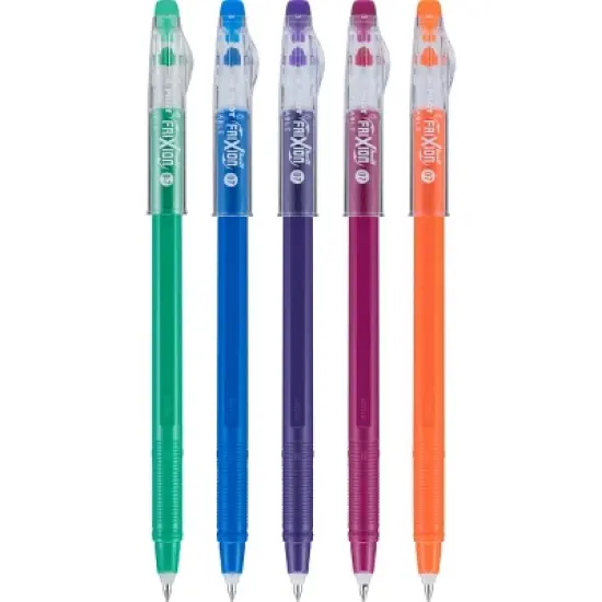 Pilot 5pk FriXion Erasable Color Sticks Pens image {4}