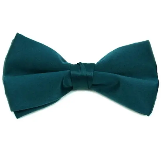 Men's Pre-tied Adjustable Length Bow Tie - Formal Tuxedo Solid Color image {44}