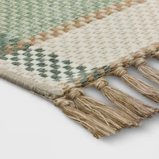 Oversized Plaid Outdoor Rug - Threshold&trade; designed with Studio McGee image {2}