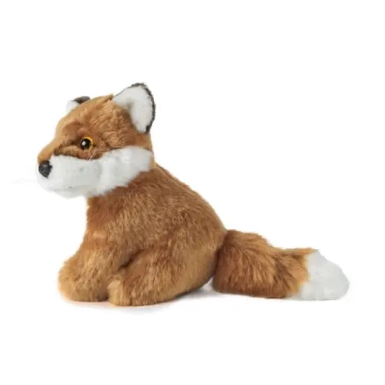 Living Nature Sitting Fox Plush Toy image {1}