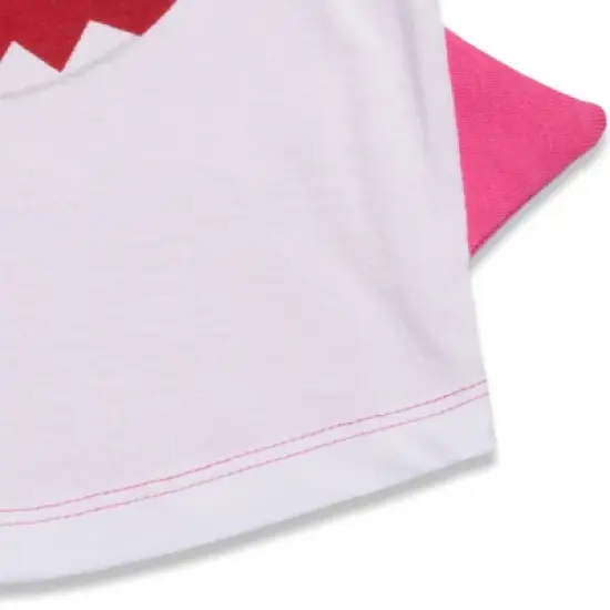 Pinkfong Baby Shark T-Shirt and French Terry Shorts Outfit Set Newborn to Infant image {3}