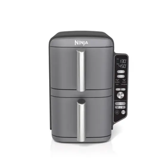 Ninja DoubleStack XL 10qt, 6-in-1, 2-Basket Air Fryer, Space Saving Design SL401: Ninja Foodi, Dishwasher-Safe Parts image {1}