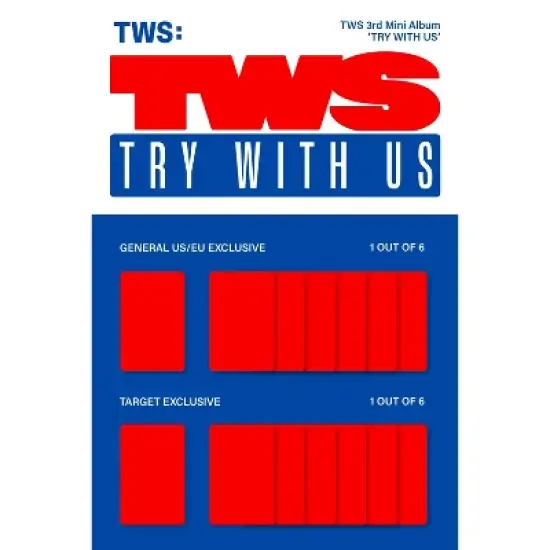 TWS - TWS 3rd Mini Album &lsquo;TRY WITH US&rsquo; (Target Exclusive, CD) image {6}