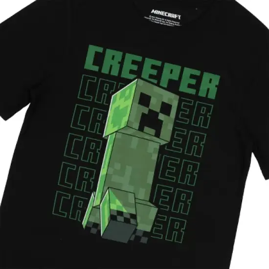 Minecraft Survival Mode 2-Pack Boy's Crew Neck Short Sleeve Athletic Performance Swim Tee Combo Set image {2}