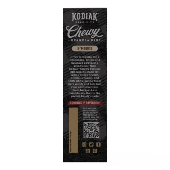 Kodiak S'Mores Chewy Bars - 6.17oz/5ct image {2}